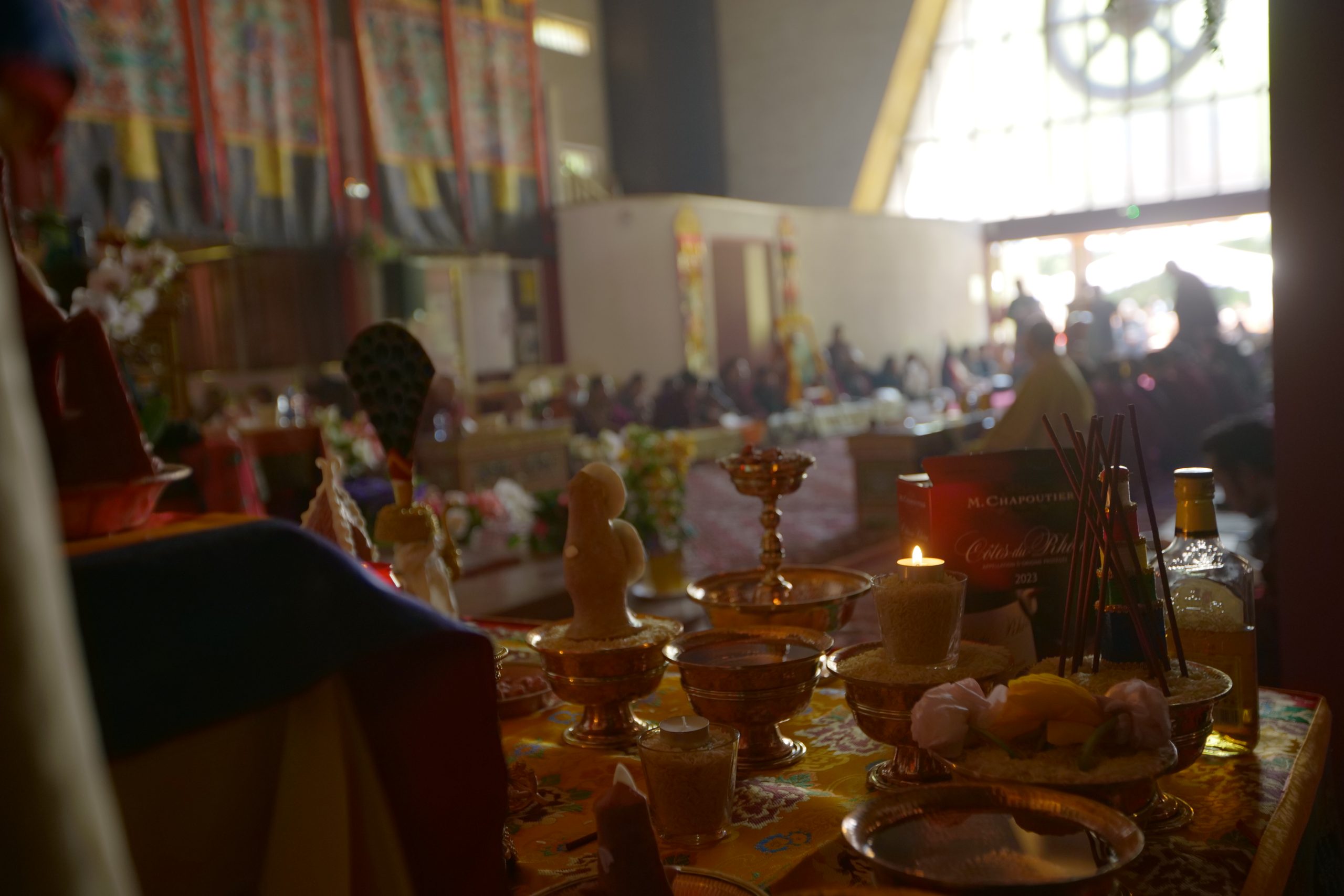 Offrandes guru bum tsok et guru Rinpoché